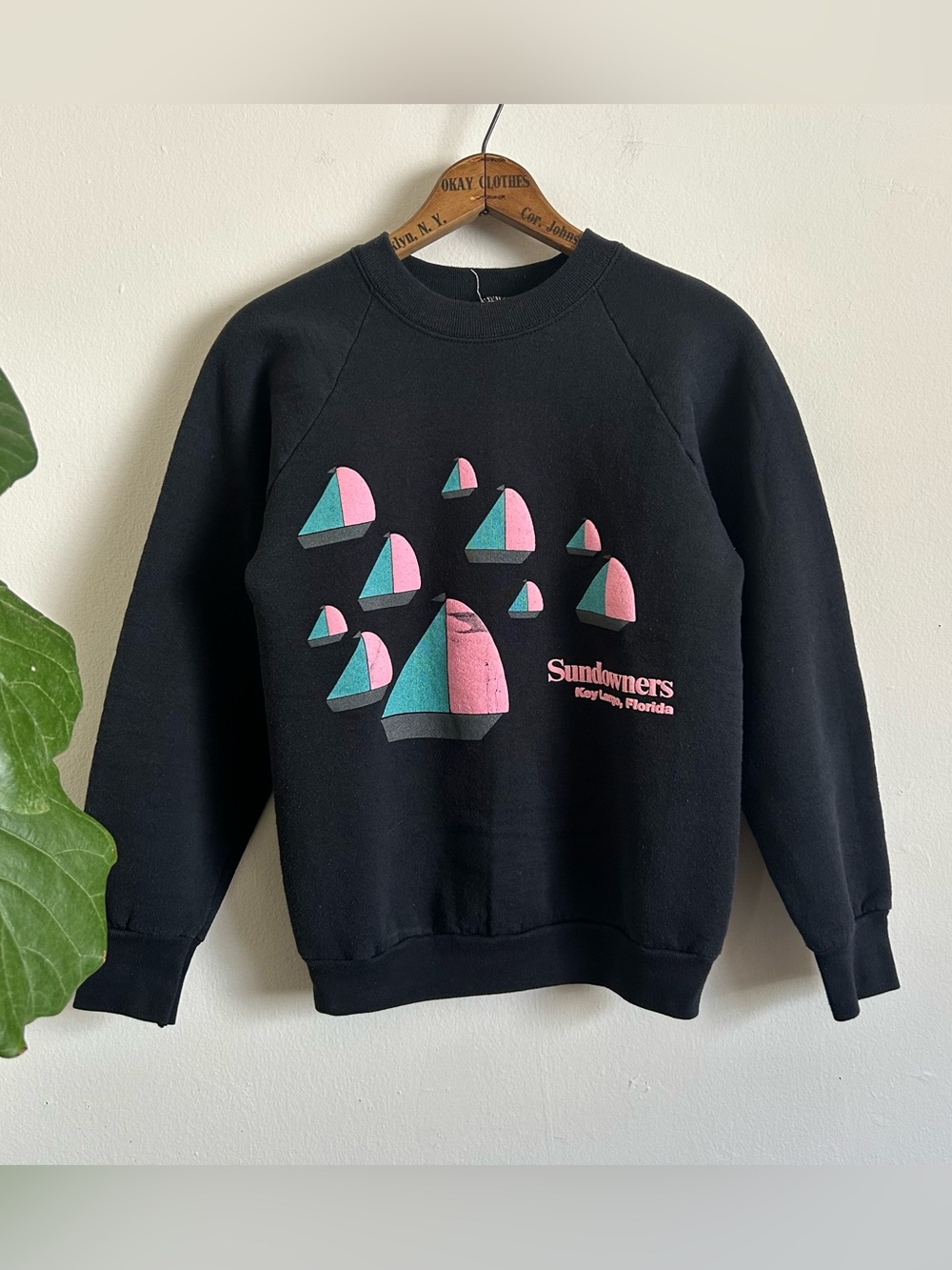 80's Sundowners Key Largo Pullover Sweatshirt